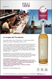 SARPA BARRIQUE gewinnt den CHAIRMAN’S TROPHY AWARD 2012 bei der  Ultimate Spirits Challenge  